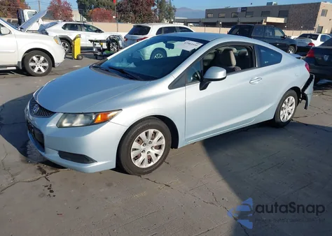2012 Honda Civic Lx from USA, damaged, VIN 2HGFG3B50CH560389